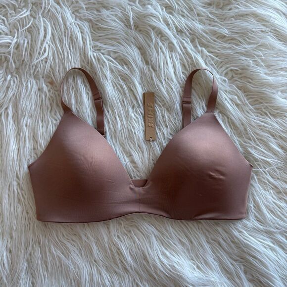 Skims Wireless Form T-shirt Bra Sienna Size 38C - Picture 2 of 9